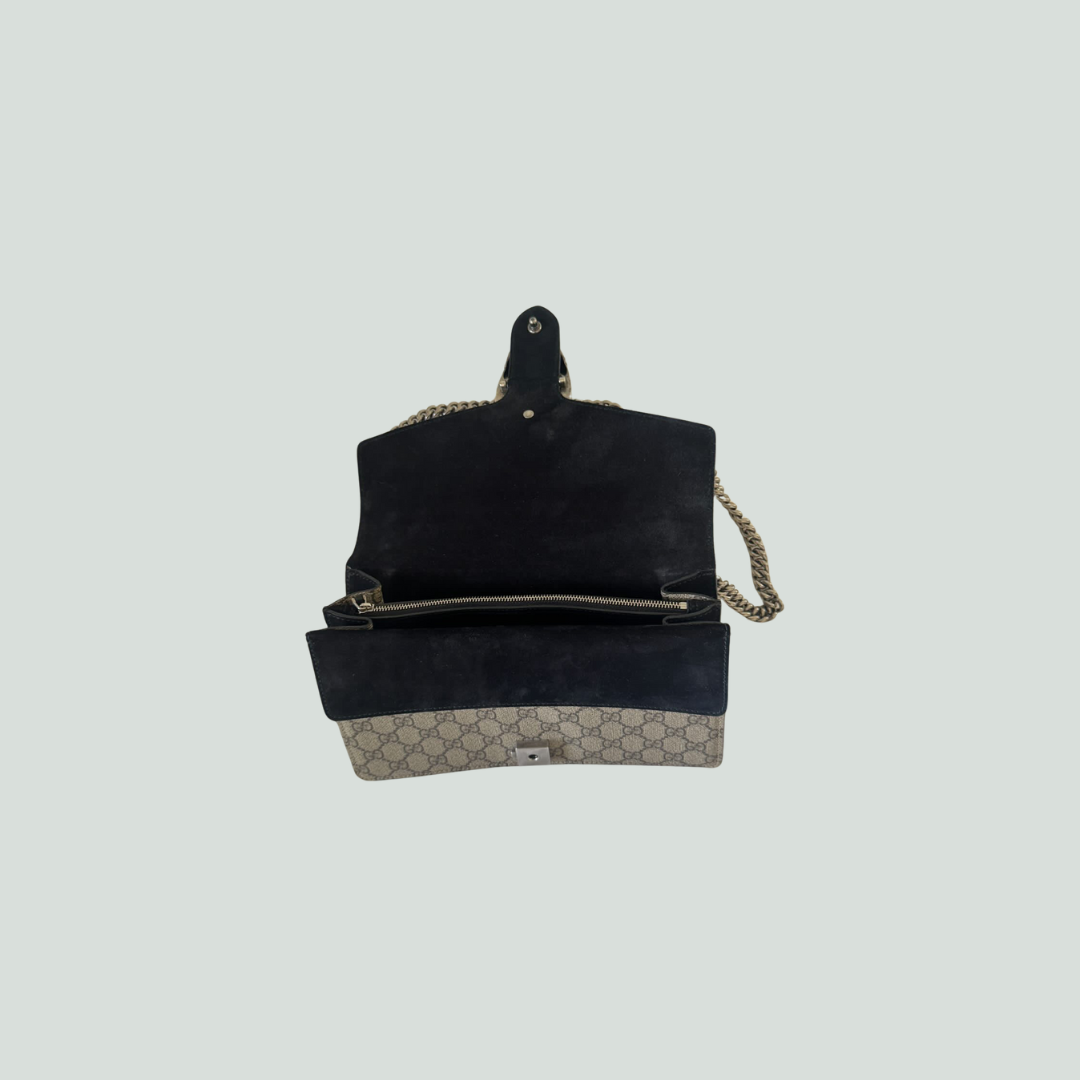 Gucci Dionysus GG Supreme Medium Shoulder Bag