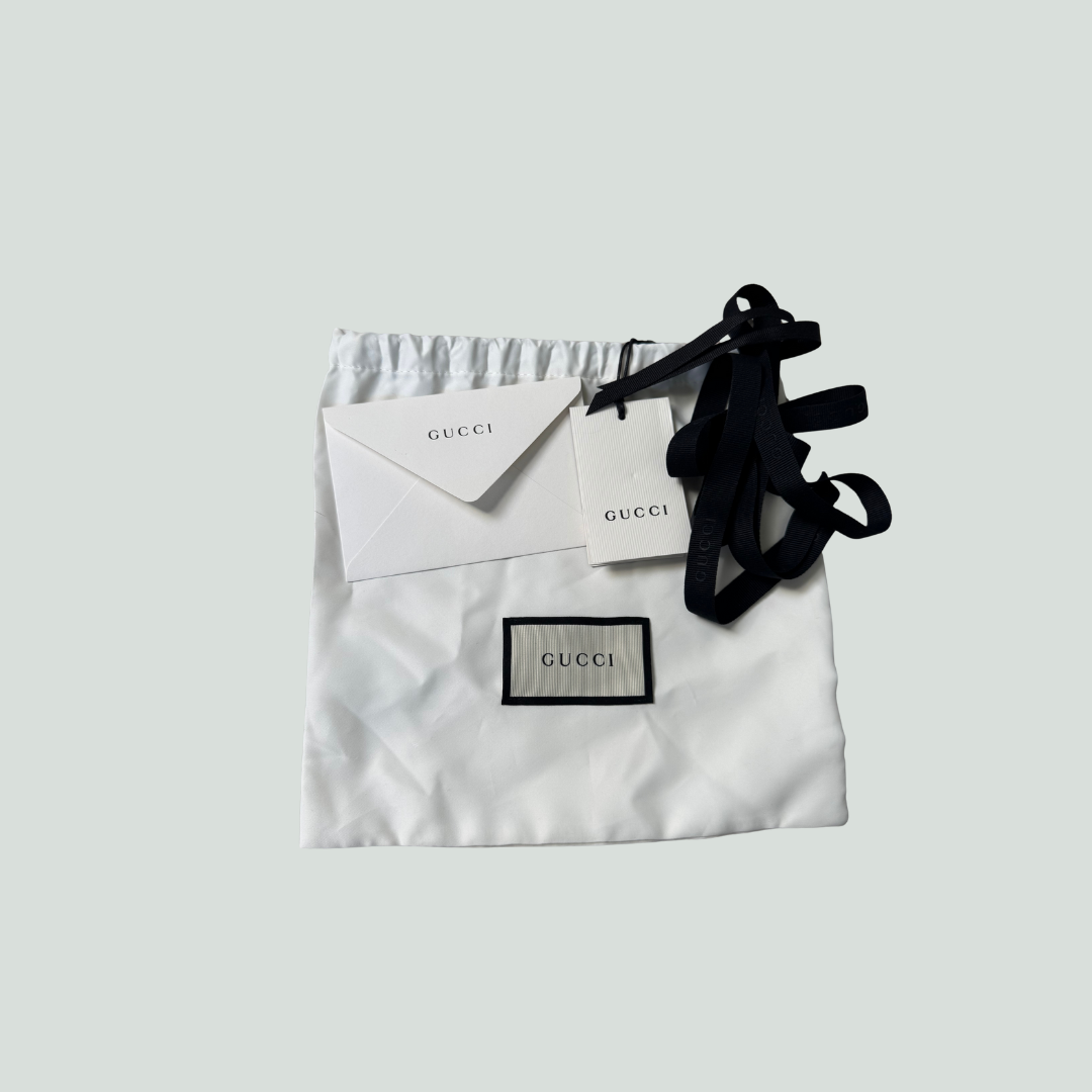 Gucci GG Marmont Leather Belt Black Size 80