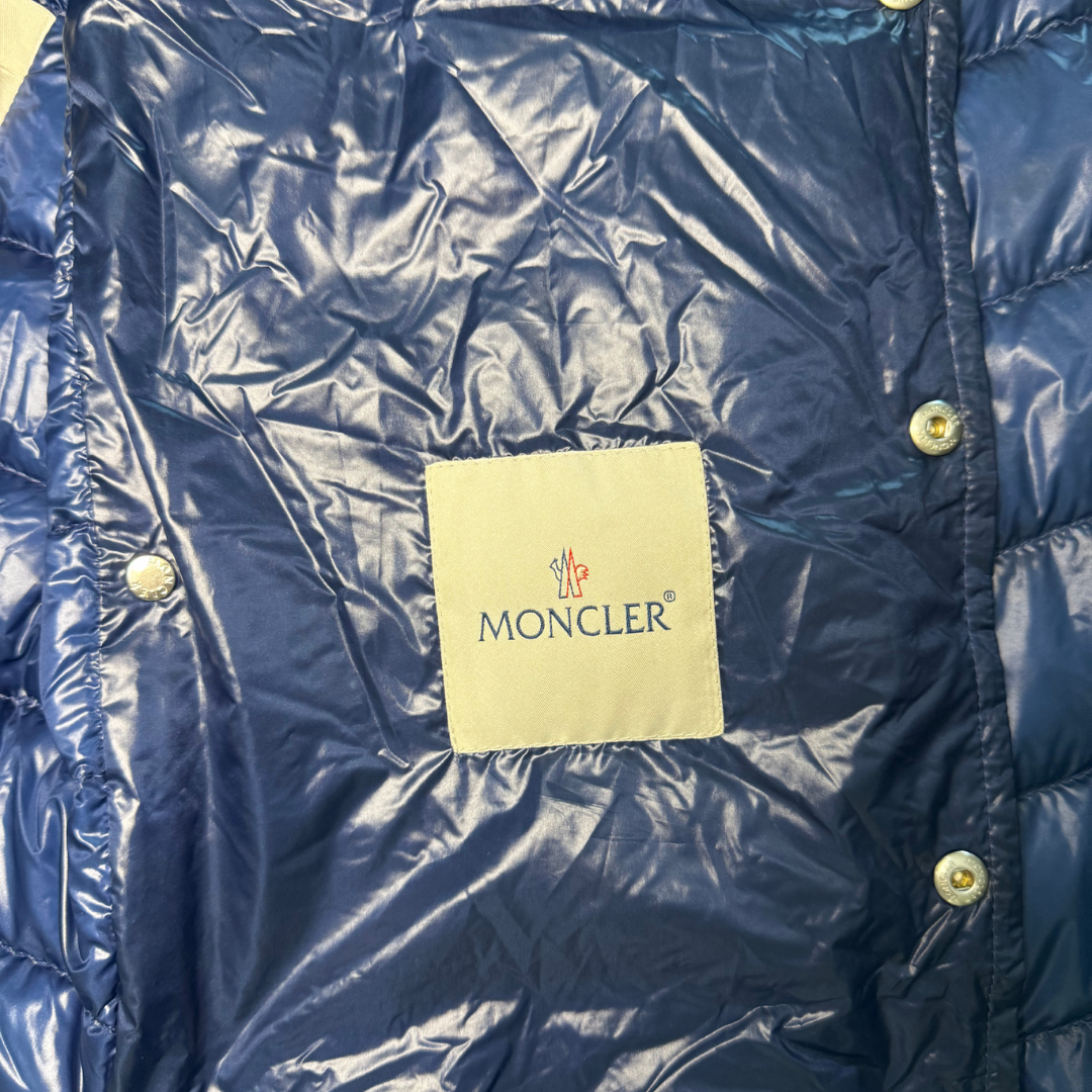 Moncler Gregoire Lightweight Down Jacket Size 3 – Navy Blue