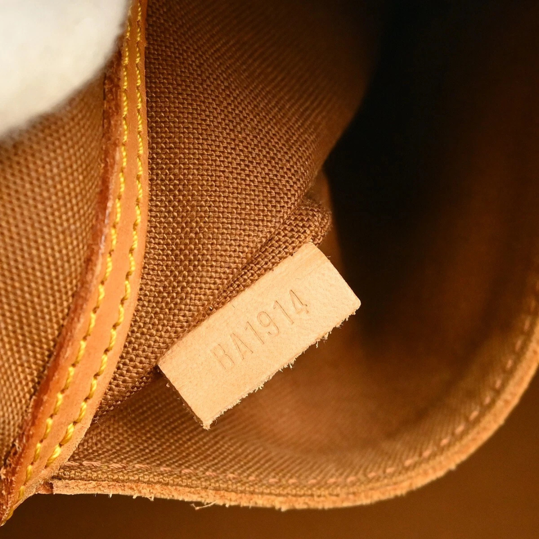 Louis Vuitton Alma Monogram Canvas Handbag