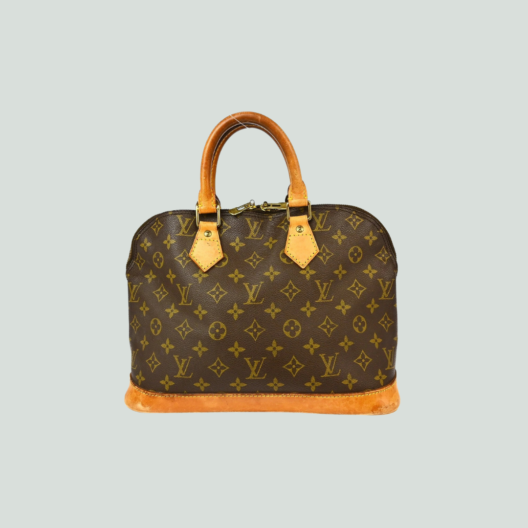 Louis Vuitton Alma Monogram Canvas Handbag