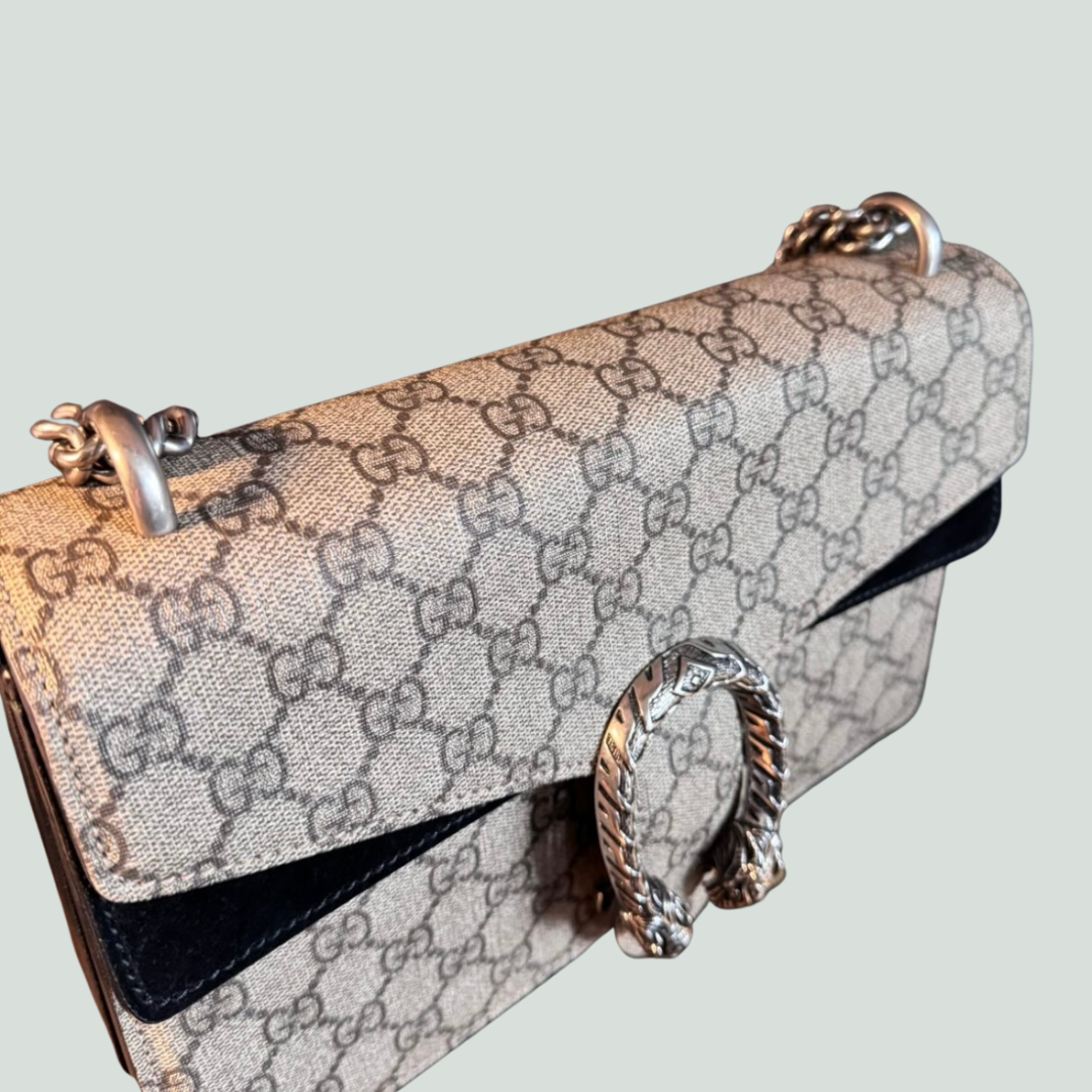 Gucci Dionysus GG Supreme Medium Shoulder Bag