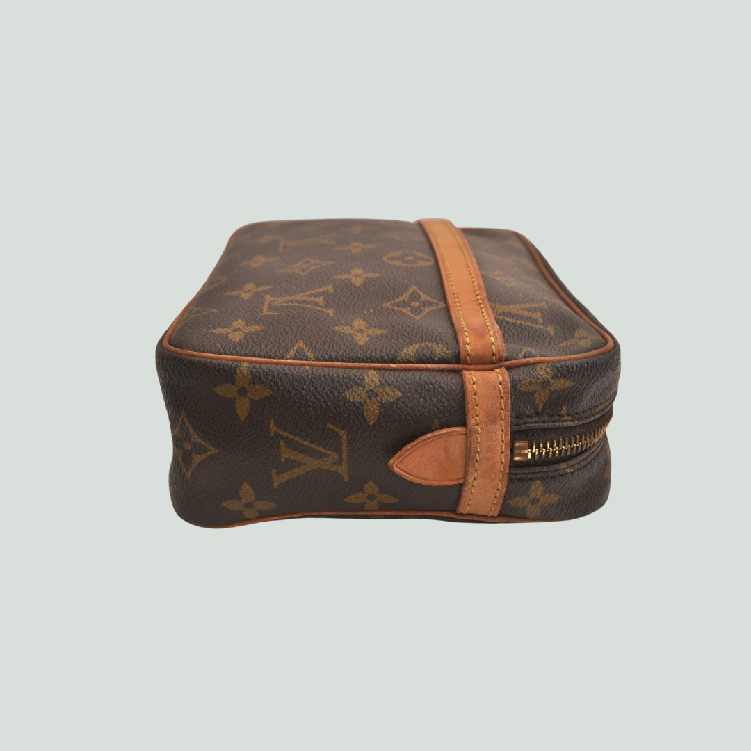Louis Vuitton Monogram Compiegne 23 Clutch Hand Bag