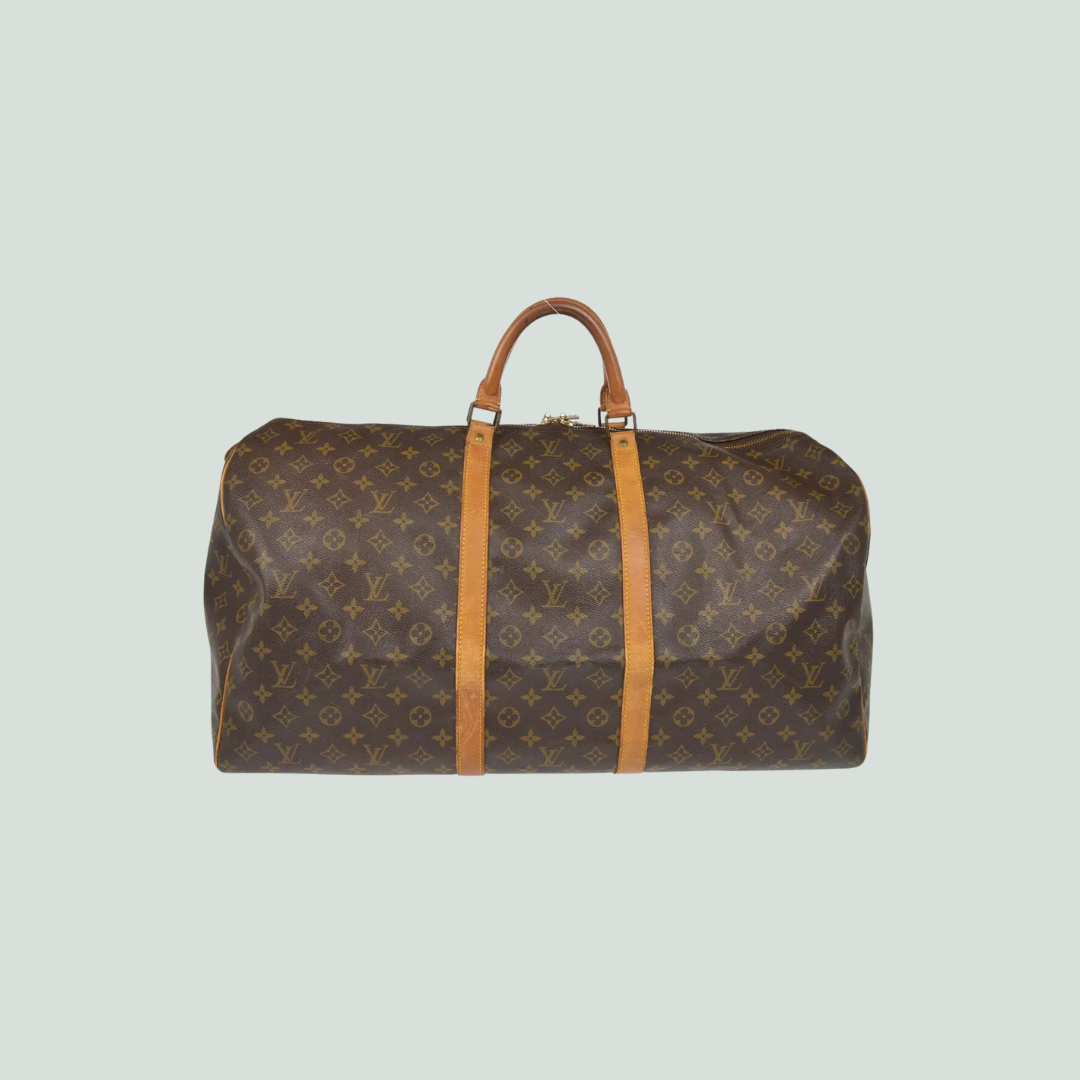 Louis Vuitton Keepall 55 Monogram Travel Bag