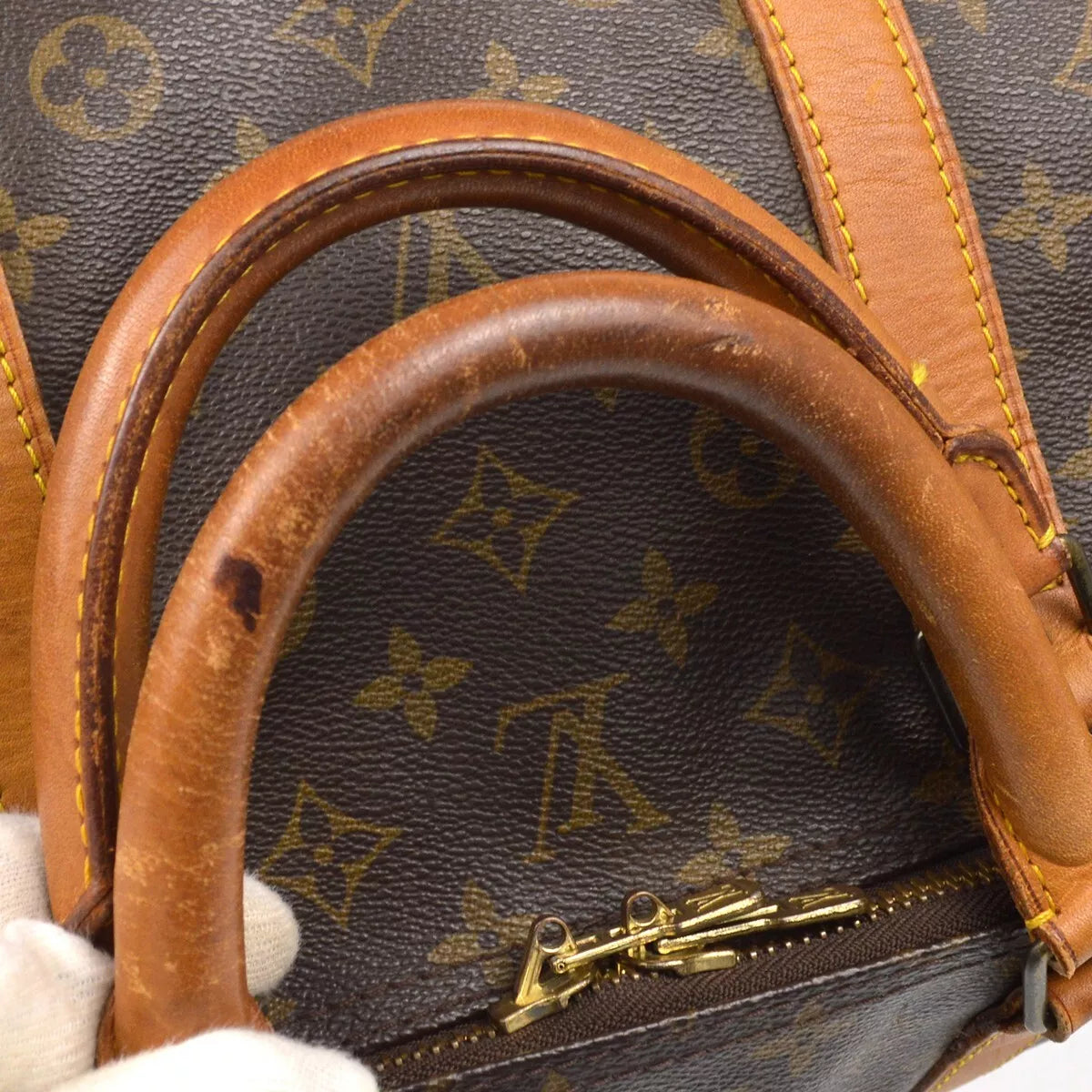 Louis Vuitton Keepall 55 Monogram Travel Bag