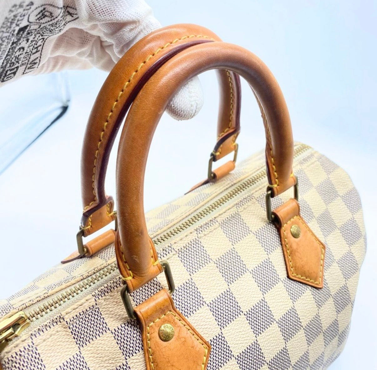 Louis Vuitton Speedy 25 Damier Azur