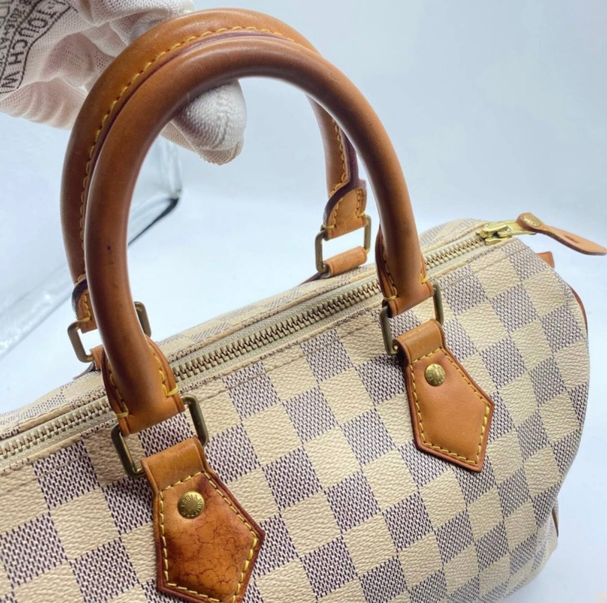 Louis Vuitton Speedy 25 Damier Azur