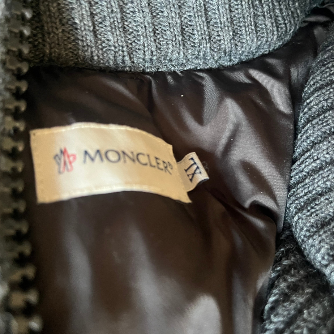 Moncler Cardigan Grey Size XL