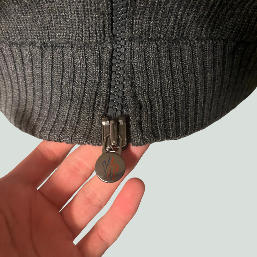 Moncler Cardigan Grey Size XL