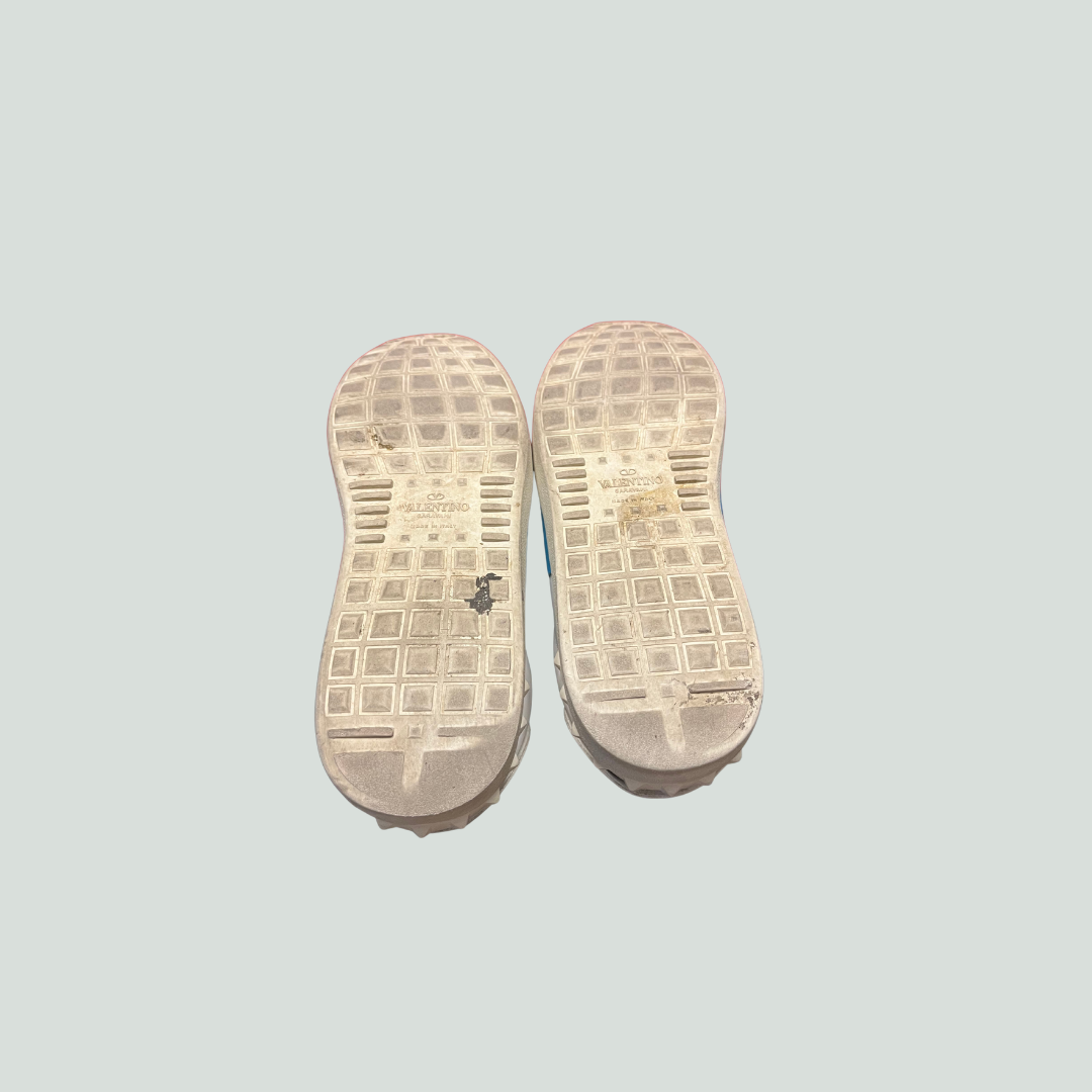 Valentino Open Sneakers Blue/White Size 38.5