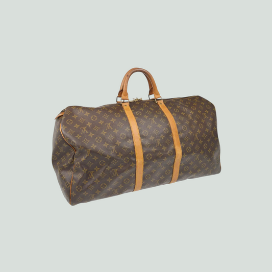 Louis Vuitton Keepall 55 Monogram Travel Bag