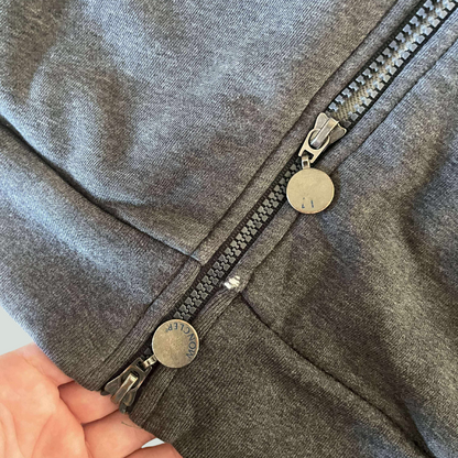 Moncler Zip Hoodie Grey – Size L