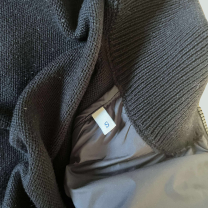 Moncler Down Cardigan Black – Size S