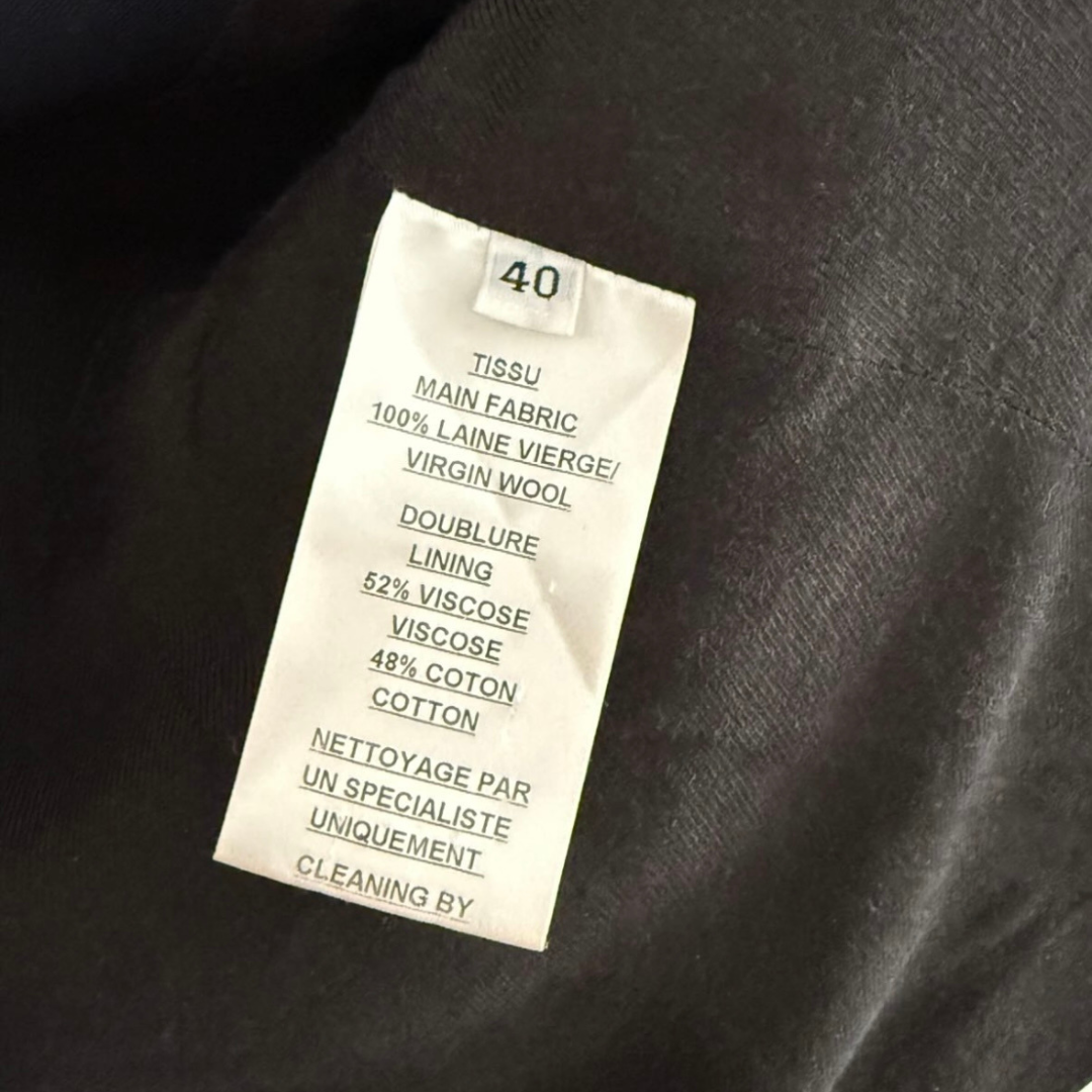 Balmain Double-Breasted Blazer – Navy – FR 40 / Medium