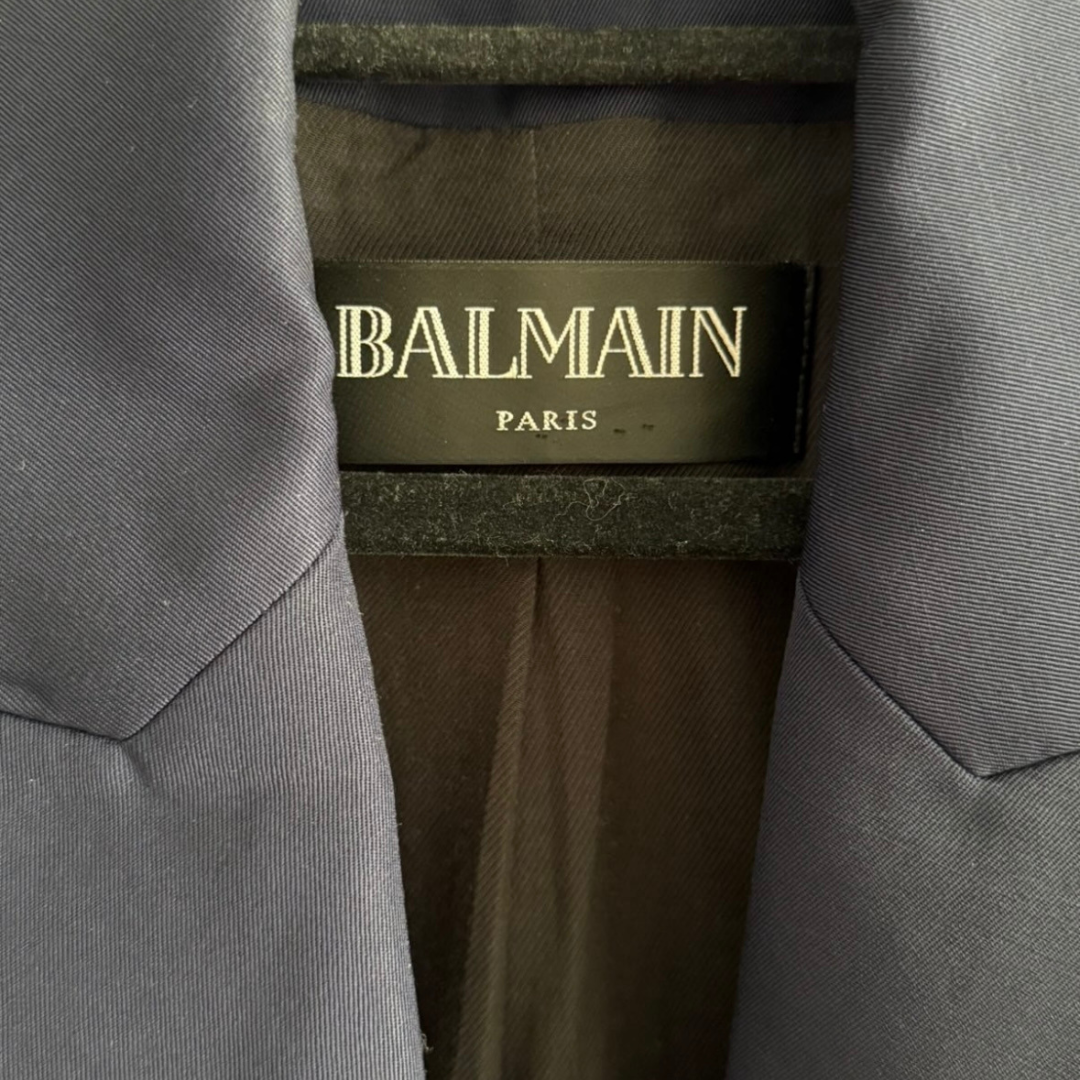 Balmain Double-Breasted Blazer – Navy – FR 40 / Medium