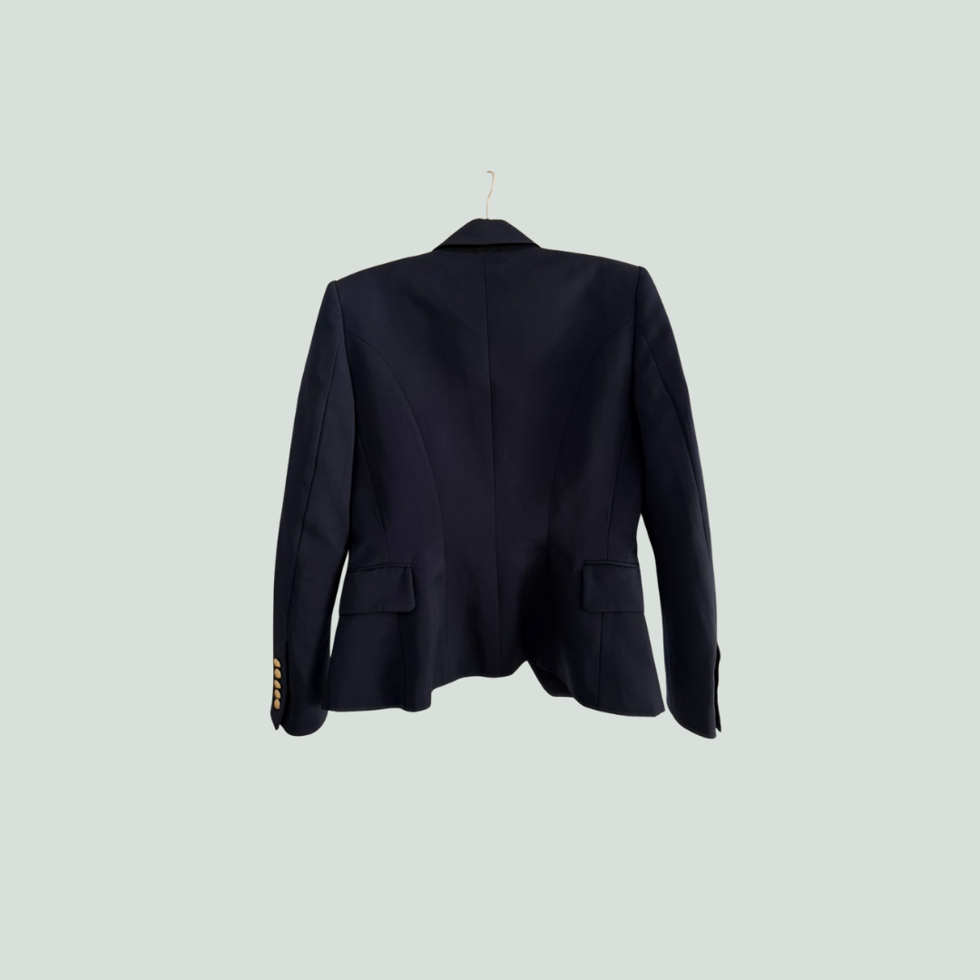 Balmain Double-Breasted Blazer – Navy – FR 40 / Medium