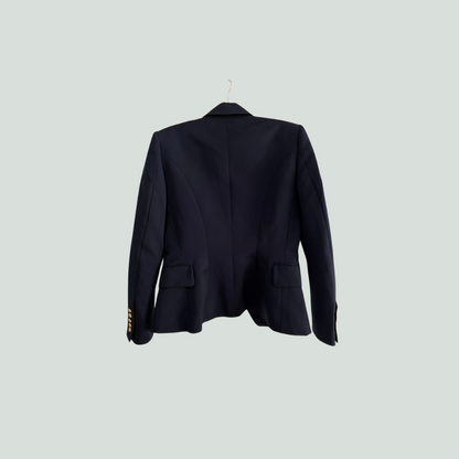 Balmain Double-Breasted Blazer – Navy – FR 40 / Medium