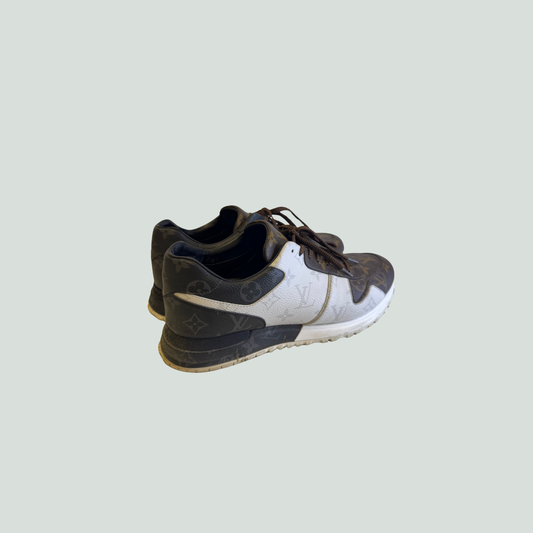 Louis Vuitton Run Away Monogram Sneakers – Brown/White Gradient