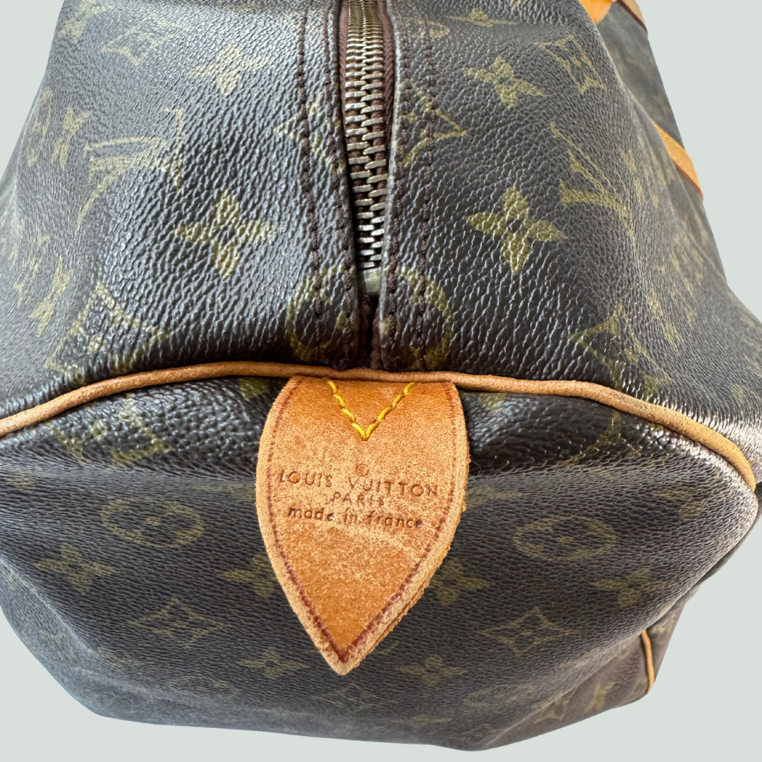 Louis Vuitton Monogram Keepall 55 Boston Bag