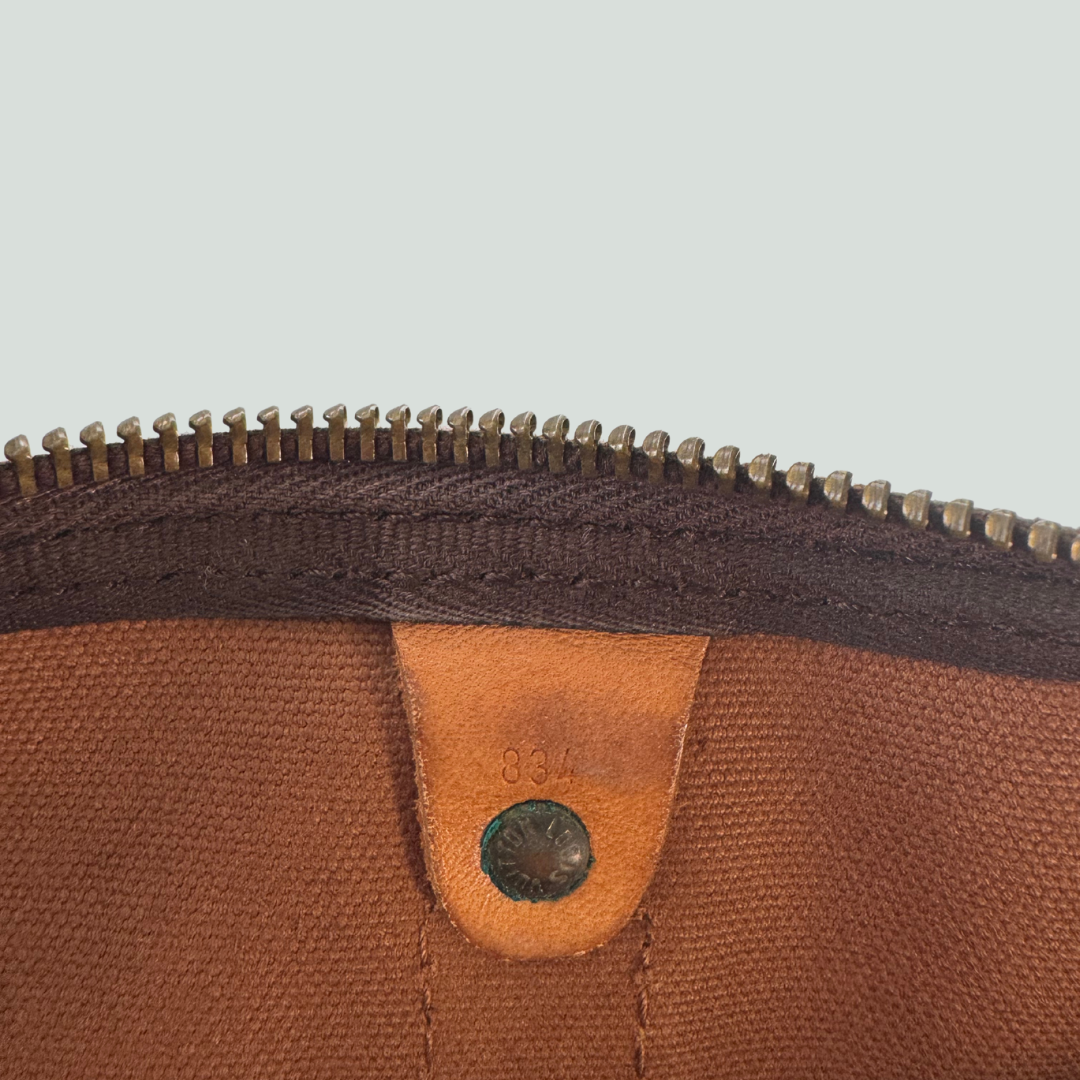 Louis Vuitton Monogram Keepall 55 Boston Bag