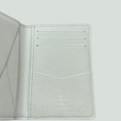Louis Vuitton Pocket Organizer – Monogram Empreinte Leather in White