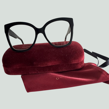 Gucci Oversized Cat-Eye Sunglasses