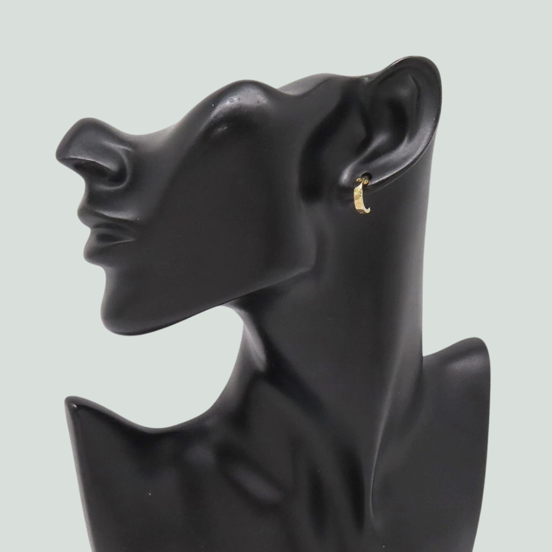 Cartier Love Earrings Small Hoops 18K Yellow Gold