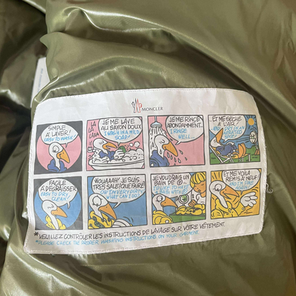 Moncler Maya Down Jacket – Bright Orange – Size 3 (L)