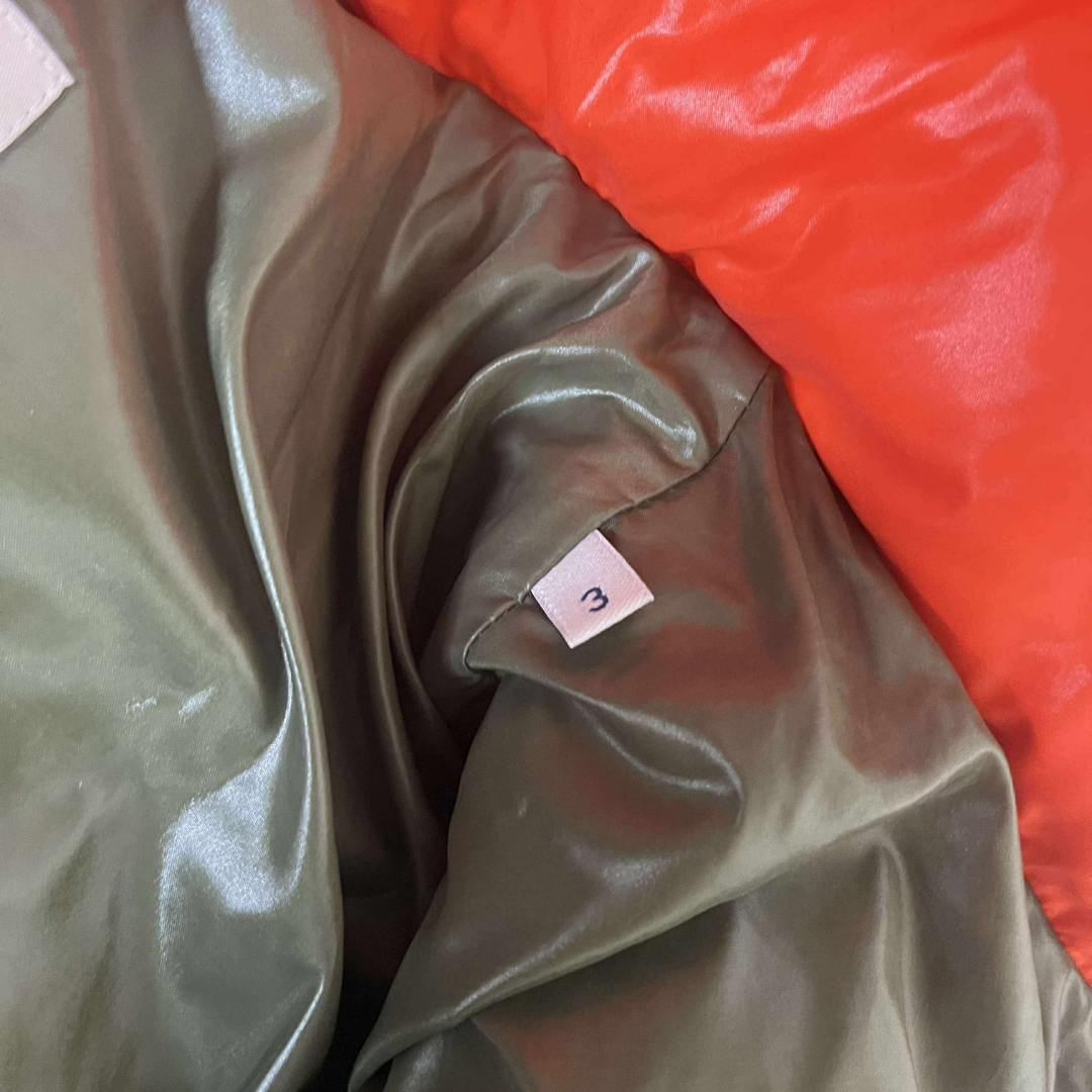 Moncler Maya Down Jacket – Bright Orange – Size 3 (L)