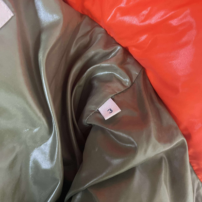 Moncler Maya Down Jacket – Bright Orange – Size 3 (L)