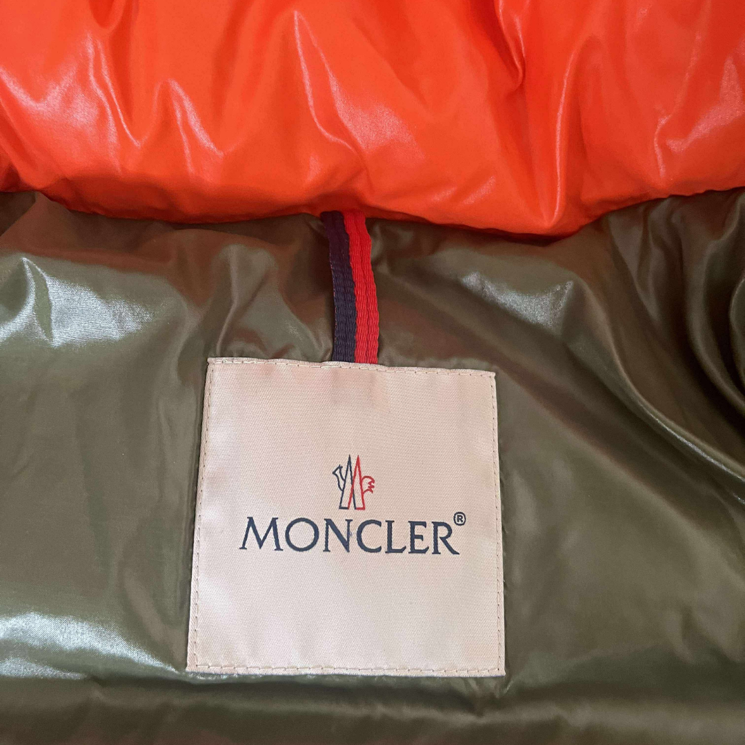 Moncler Maya Down Jacket – Bright Orange – Size 3 (L)