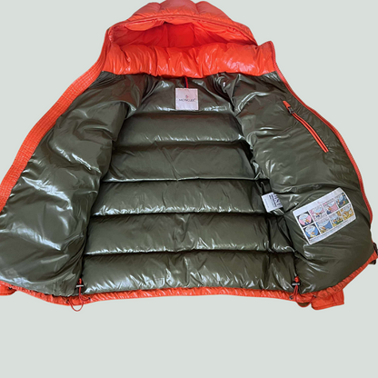 Moncler Maya Down Jacket – Bright Orange – Size 3 (L)
