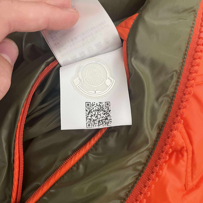 Moncler Maya Down Jacket – Bright Orange – Size 3 (L)