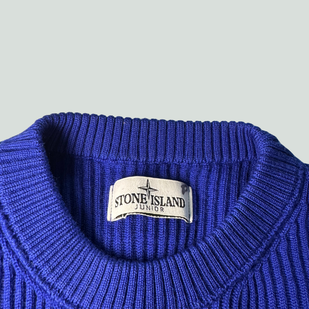 Stone Island Junior Wool Knit Sweater Size 14 (170 cm)