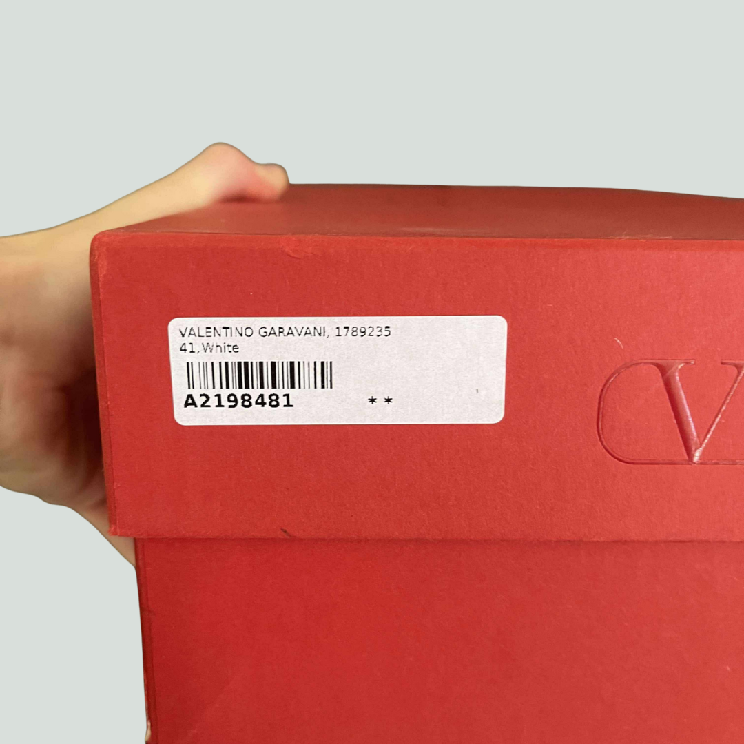 Valentino Open Sneakers White/Blue - EU 41