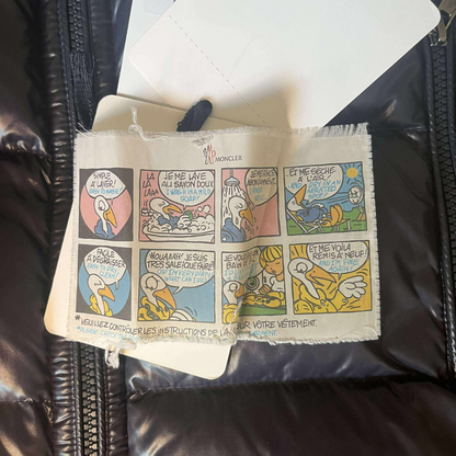 Moncler Lacet Down Vest Navy – Size 1 (S)