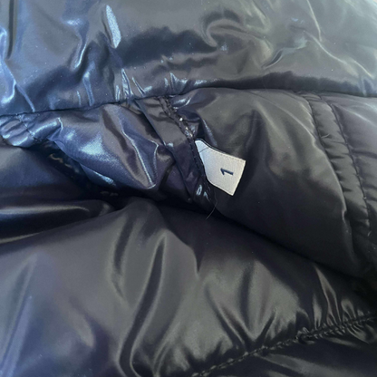 Moncler Lacet Down Vest Navy – Size 1 (S)