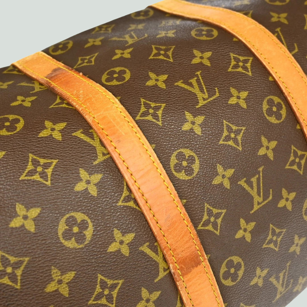 Louis Vuitton Keepall 55 Monogram Travel Bag