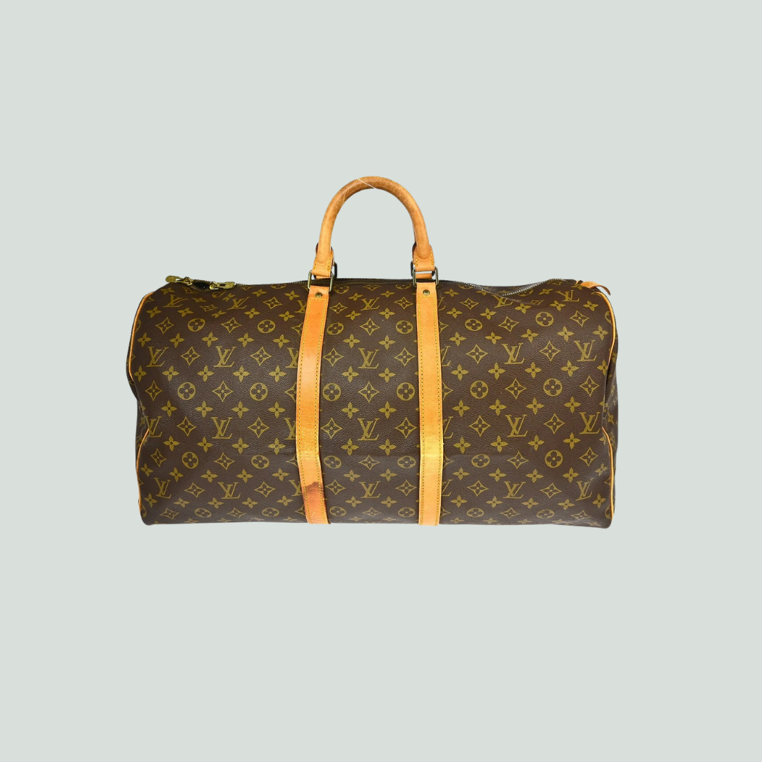 Louis Vuitton Keepall 55 Monogram Travel Bag