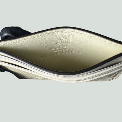 Gucci GG Card Holder – Beige
