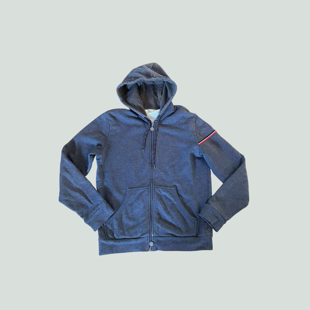 Moncler Zip Hoodie Grey – Size L