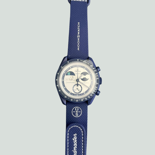 Omega x Swatch Mission to Earthphase Moonshine Gold