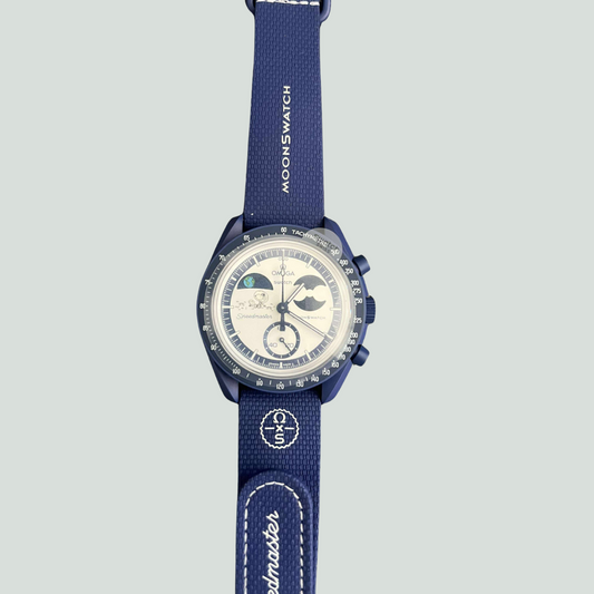 Omega x Swatch Mission to Earthphase Moonshine Gold