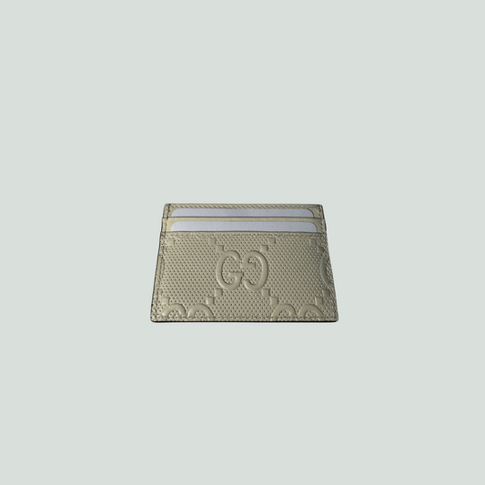 Gucci GG Card Holder – Beige