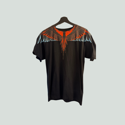 Marcelo Burlon Wing Print T-Shirt – Black & Red