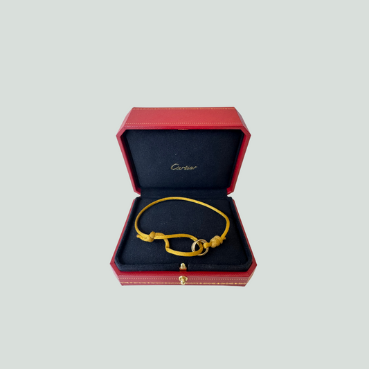 Cartier Trinity Cord Bracelet 18k Gold