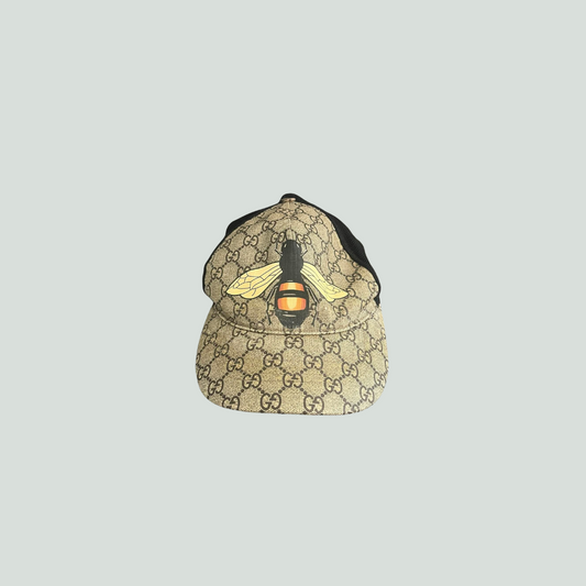 Gucci GG Supreme Bee Baseball Cap – Size S