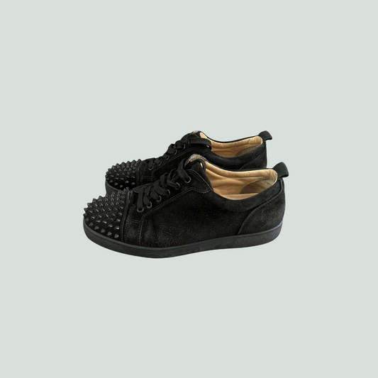 Christian Louboutin Suede Sneakers Black – Size 42
