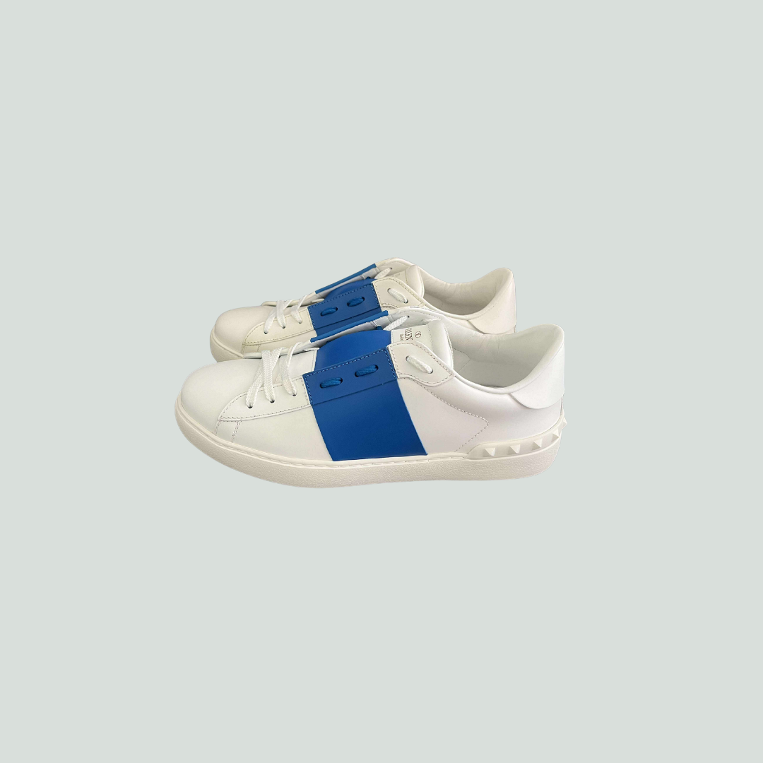Valentino Open Sneakers White/Blue - EU 41